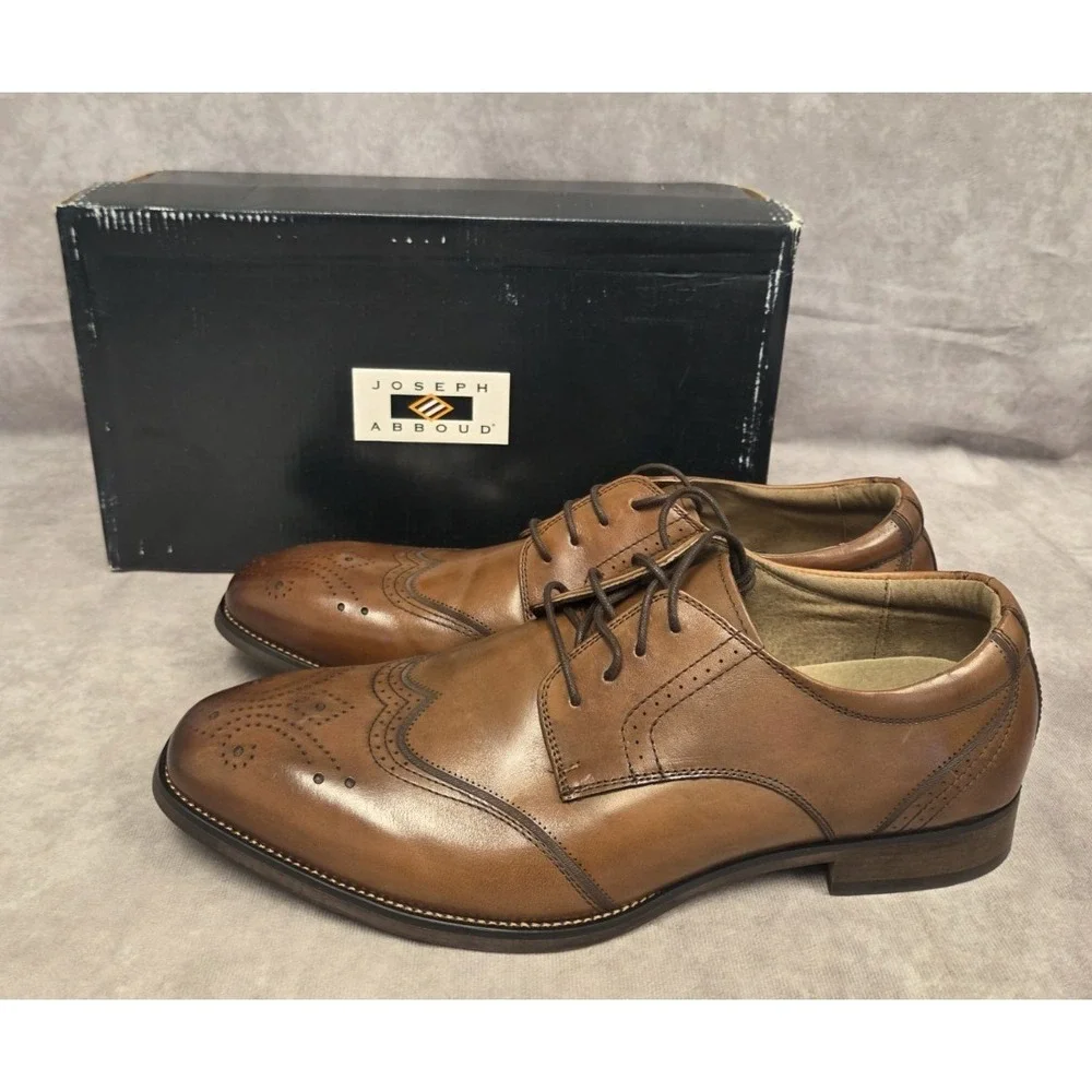 Joseph Abboud Brn Mens Dress Shoe SZ 13D JA ANDREW WT